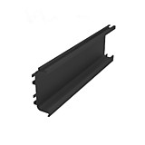 Профиль для кухонных баз "C" COMBI LED 6 м/черный муар/пог.м